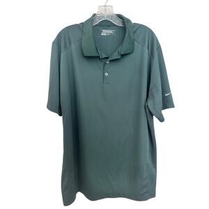 Nike Hunter Green Golf Polo Size XL